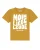 watabout.kids Shirt ‘Moin liebe Leude’  oker / wit