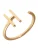Design Letters Ring  goud