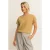 Expresso gebreide trui met glitters – oker