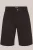 WE Fashion – Heren loose fit chinoshort – Loose fit – Donkerbruin – Katoen –