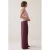 Summum wide leg pantalon – donkerrood