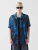 VAMOS CLO Overhemd  blauw / zwart