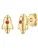 Glanzstücke München Sieraden  goudgeel / rood