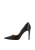 Classic black leather pumps