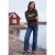 Sweatshirt met details in ribbelpatroon
