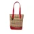 Tweedelige Haymarket Check Canvas Tote