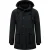 Heren Winterjassen – Lange Jas Heren – Parka heren – 8202 – Zwarte Jas