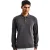 Asquith & Fox Heren Klassieke Pasvorm Poloshirt met lange mouwen (Houtskool)