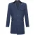 Heren 3/4 lange marineblauwe Crombie overjas jas visgraat tweed jas Peaky Blinder