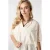 MS Mode blousetop met plooien Plus Size – ecru