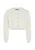 Mymo Vest met fantasiegaren Dames wolwit