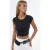 Geknipt Modal Katoenmengsel Mouwloze Top