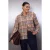 Trendyol Curve Dames Meerkleurig Geruit Lang Oversized Grote maten Overhemden