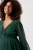 Noppies maternity zwangerschapsjurk Jaya van polyester dennengroen