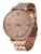 FOSSIL Analoog horloge  rose-goud / zwart
