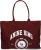 Anine Bing Schoudertas
Dames Leo Canvas Tote Collegiate, Materiaal: Canvas, Kleur: Bordeaux