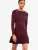 Lipsy Gebreide jurk  bourgogne