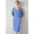 LK Bennett Diana Midi Dress Wedgewood