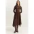 Hoge Taille Asymmetrische Midi Rok