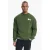 Croyez relaxed fit sweater met backprint – groen