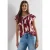 Shirt met korte volantmouwen