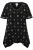 Ulla Popken Shirt  grijs / zwart