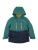 TROLLKIDS Tussenjas ‘Nusfjord’  navy / cyaan blauw / donkergeel / rood