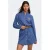 ONLY spijkerjurk met patches – blauw