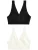 Next BH  zwart / wit