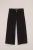 Blue Ridge – Meisjes wide leg jeans met strassstenen – Mid waist – Zwart – Katoen –