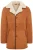 Heren Tan Shearling Schapenvacht Autojas – Cordova