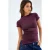 Slim Fit Slitschoot Gedrapeerde Blouse