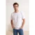 TRENDYOL MAN Heren Wit Effen Kort Oversized T-shirts