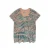 Dames-T-shirt met v-hals G-Star All over