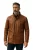 Heren bruin leren militair jack – Moura