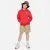 Nike Sportswear Sweatshirt ‘Club Fleece’  vuurrood / wit