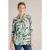 White Stuff Sophie Longline Cotton Shirt Grey Multi