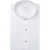 Profuomo overhemd wit linnen standing collar slim fit