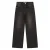 Vingino Coco wide leg jeans – zwart