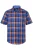 JP1880 Overhemd  blauw / donkerblauw / donkeroranje