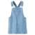 Mango Kids denim spijkerjurk light blue denim
