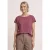 Shirt met boothals en smokdetail