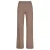 Miss Etam wide leg pantalon met krijtstreep – taupe