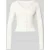 Only slim fit shirt met lange mouwen van katoenmix model ‘LAILA’