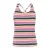 Protest voorgevormde tankini bikinitop MIXZESTER roze/groen/wit