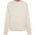 Hugo Geribd uniseks sweatshirt voor volwassenen (Wit)