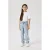 NAME IT KIDS straight jeans regular waist light blue bleached