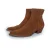 Saint Laurent Lukas westernlaarzen in bruin suède