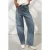 Brede Pijpen Baggy Fit Denim Jeans