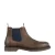 JACK & JONES JFWLEYTON leren chelsea boots bruin